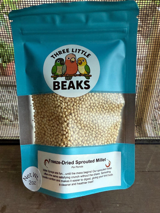 Sprouted Millet for Parrots